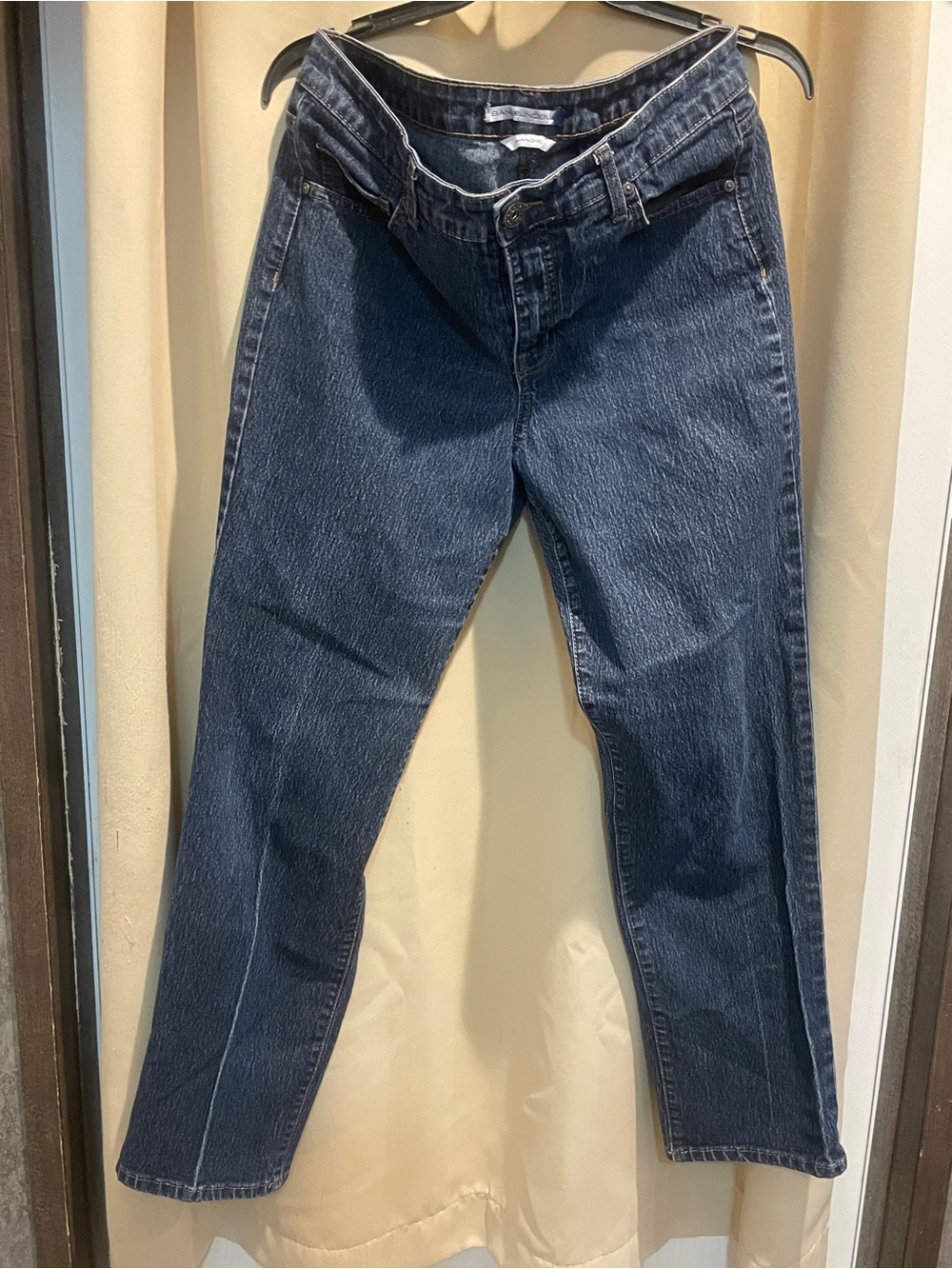 Bandolino Blu “Mandie” Dark Blue Women’s Jeans - Timeless High Rise Straight Fit